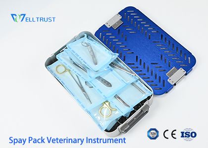 Spay Pack Veterinary Instrument: Essential Instruments for Pet Spay Surgery
