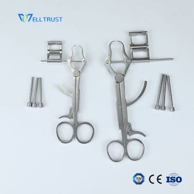 aiming reduction forceps,orthopedic bone reduction instrument,veterinary fracture fixation
